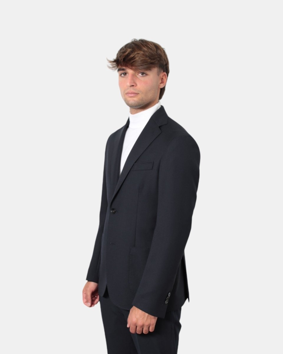 BLAZER MONOPETTO BRERAS MILANO - BLU - 10Decimi