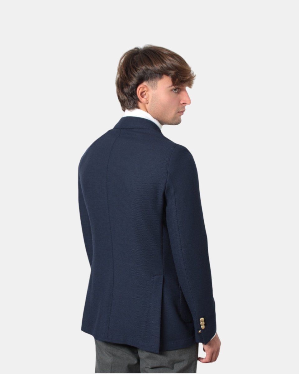 BLAZER MONOPETTO BRERAS MILANO - BLU - 10Decimi