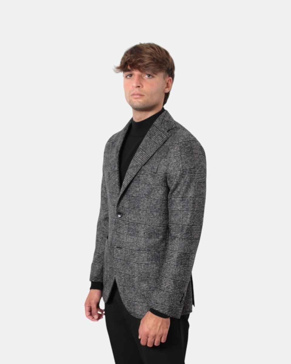 BLAZER MONOPETTO BRERAS MILANO - GRIGIO - 10Decimi