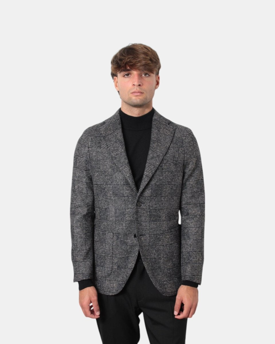 BLAZER MONOPETTO BRERAS MILANO - GRIGIO - 10Decimi