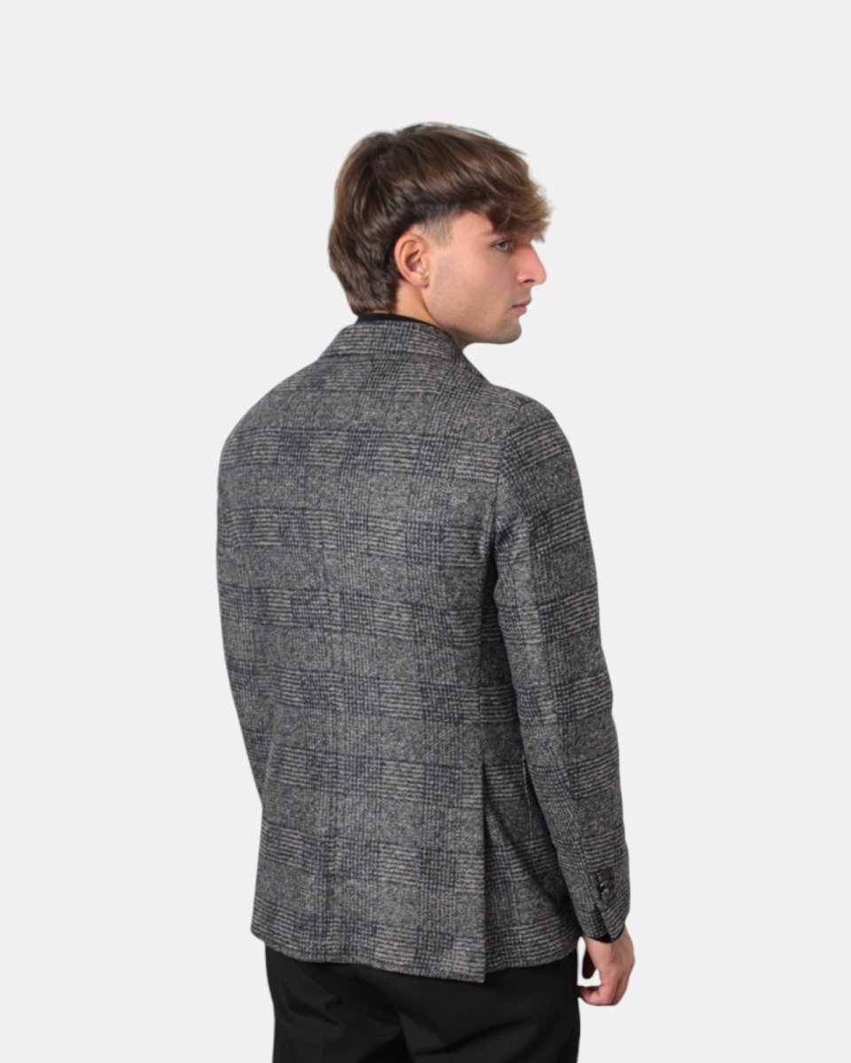 BLAZER MONOPETTO BRERAS MILANO - GRIGIO - 10Decimi