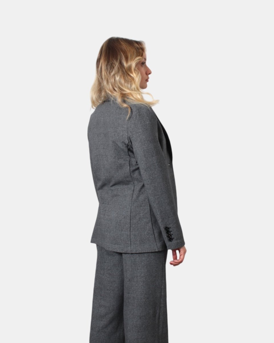 BLAZER MONOPETTO CIRCOLO 1901 - GRAY - 10Decimi