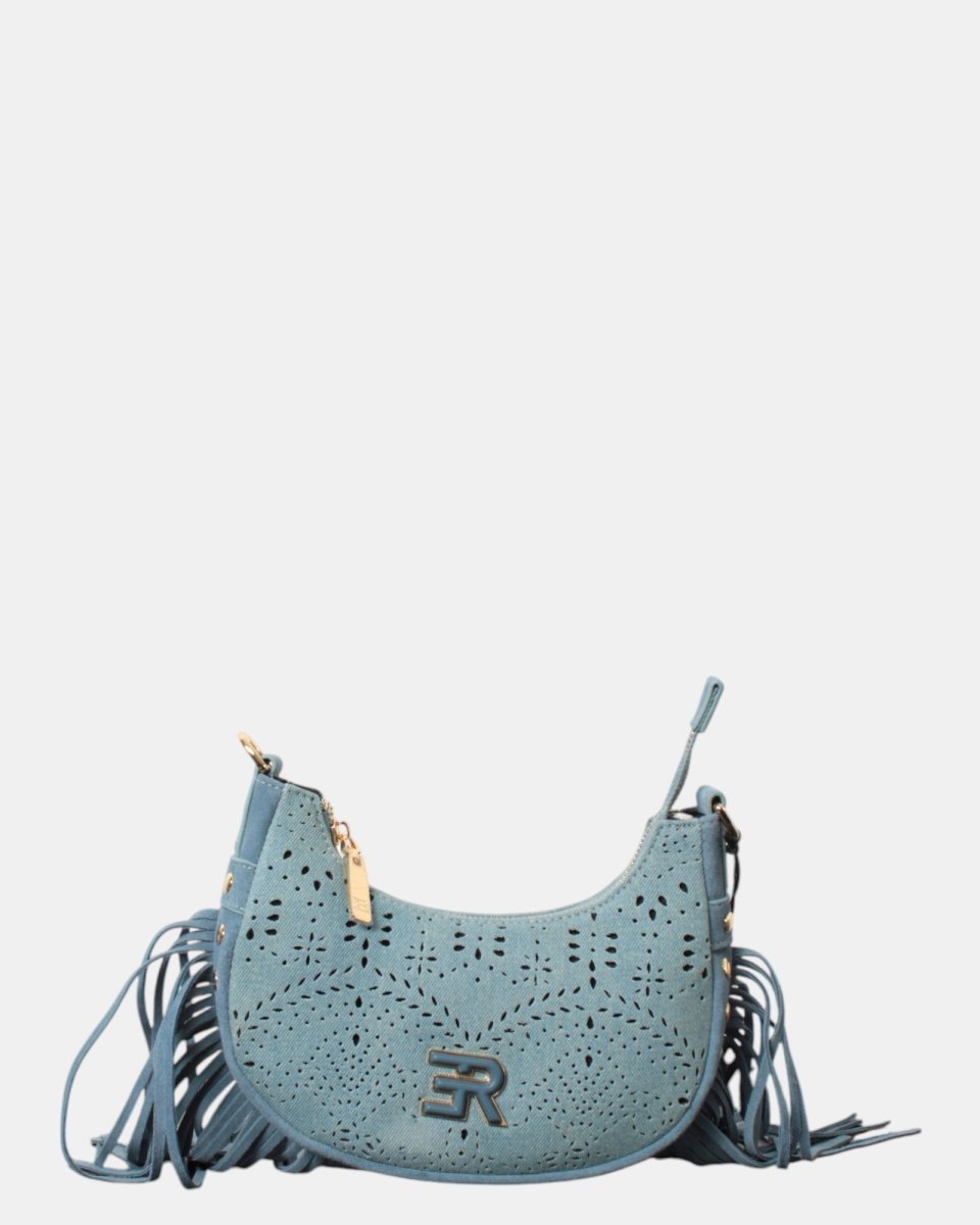 BORSA ERMANNO SCERVINO MOD. HOBO TERRA JEANS - JEANS - 10Decimi