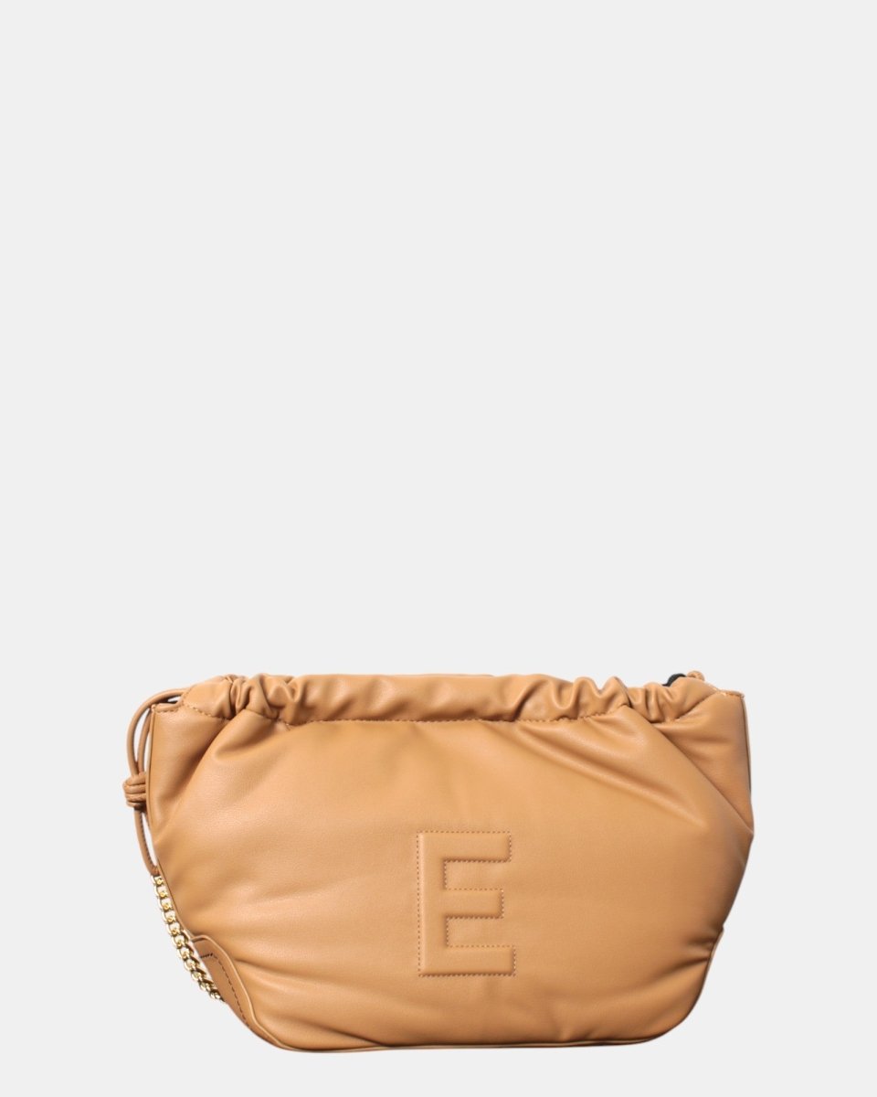 BORSA ERMANNO SCERVINO MOD. HOBO TINSLEY - CAMEL - 10Decimi