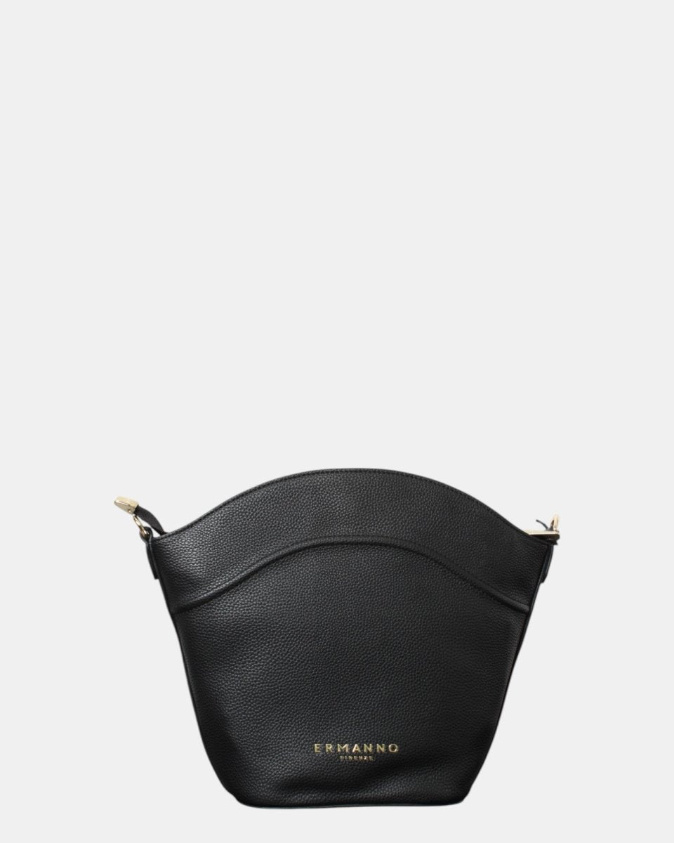 BORSA ERMANNO SCERVINO MOD. LARGE BUCKET TRAVIS - BLACK - 10Decimi