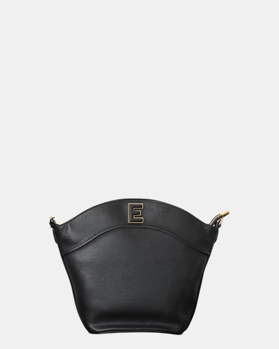 BORSA ERMANNO SCERVINO MOD. LARGE BUCKET TRAVIS - BLACK - 10Decimi