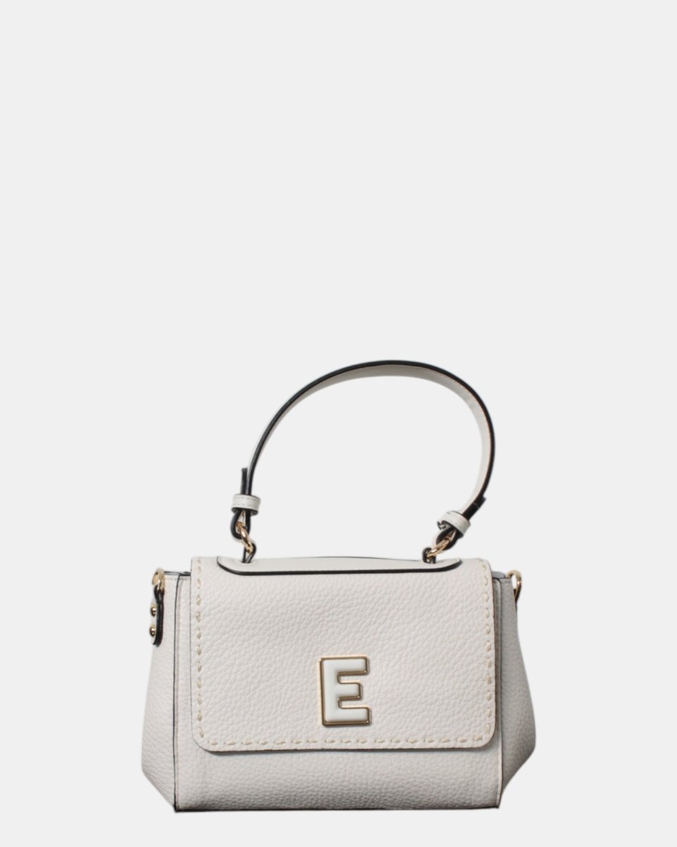 BORSA ERMANNO SCERVINO MOD. MINI FLAP EBA - IVORY - 10Decimi