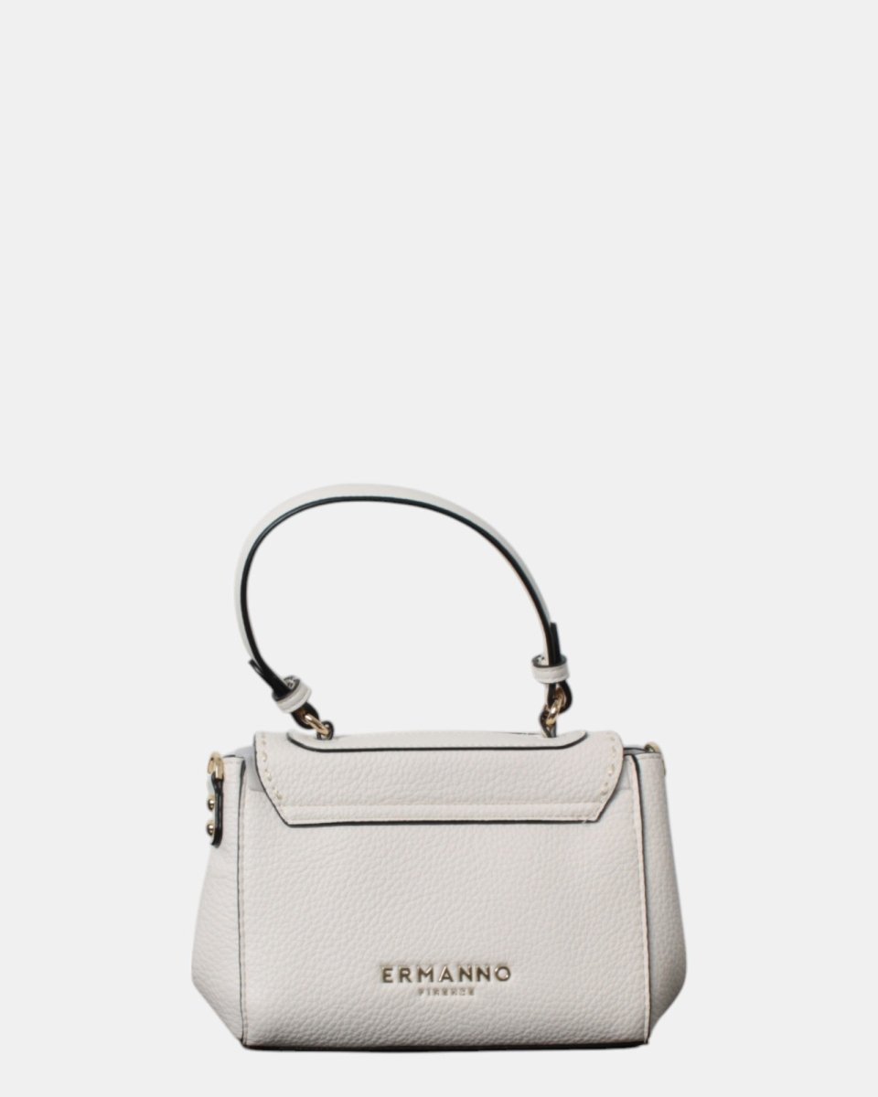 BORSA ERMANNO SCERVINO MOD. MINI FLAP EBA - IVORY - 10Decimi