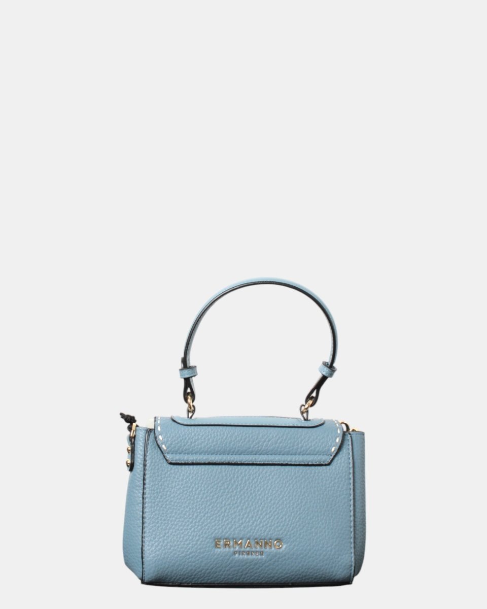 BORSA ERMANNO SCERVINO MOD. MINI FLAP EBA - LIGHT BLUE - 10Decimi