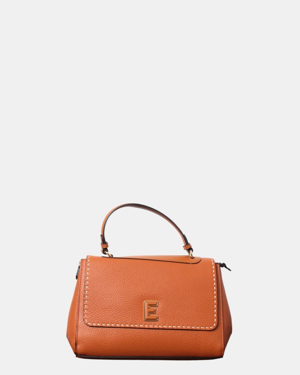 BORSA ERMANNO SCERVINO MOD. SMALL FLAP EBA - TAN - 10Decimi