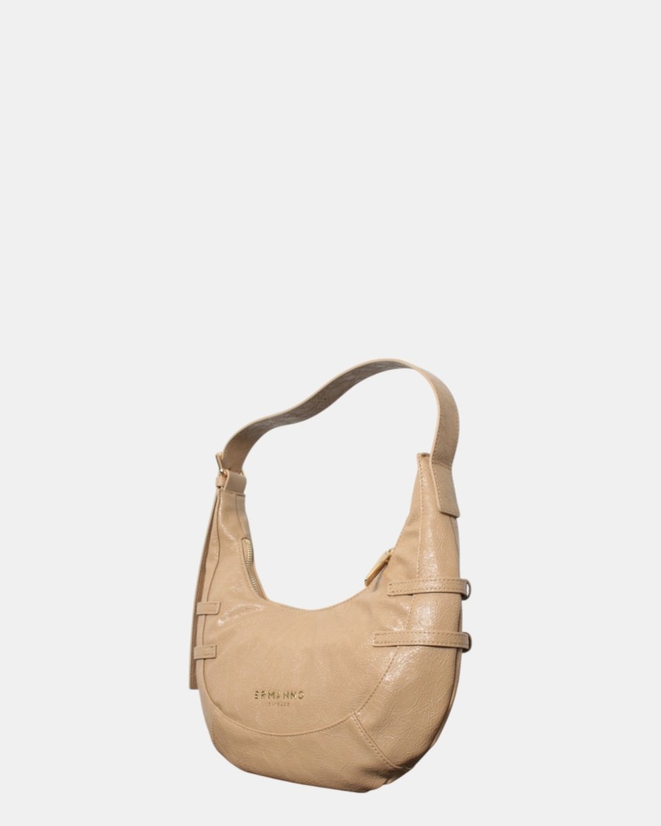 BORSA ERMANNO SCERVINO MOD. SMALL HOBO TEAL - SAND - 10Decimi