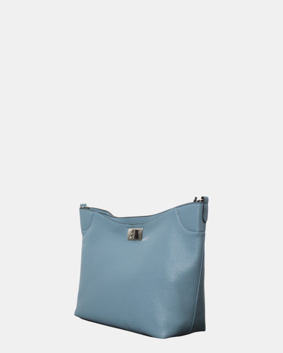 BORSA ERMANNO SCERVINO MOD. SMALL TOTE RACHELE - JEANS - 10Decimi