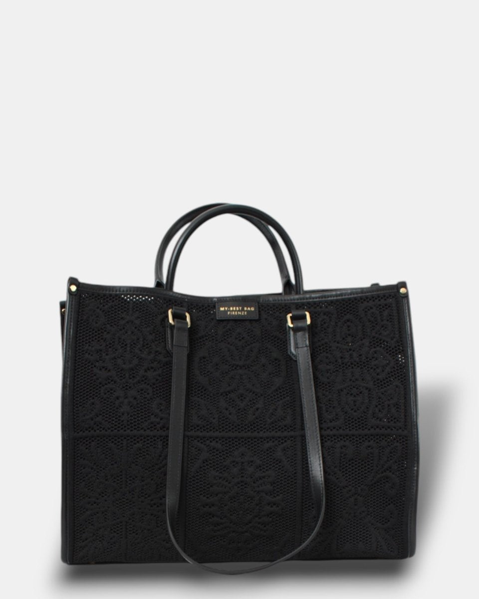 BORSA MY BEST BAGS - OSSIDIANA BLACK - 10Decimi