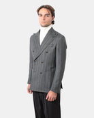 BRERAS MILANO - Blazer Doppiopetto Grigio - 10Decimi