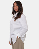 CAMICIA MAX MARA LEISURE MOD. ANTILLE 001 BIANCO - 10Decimi