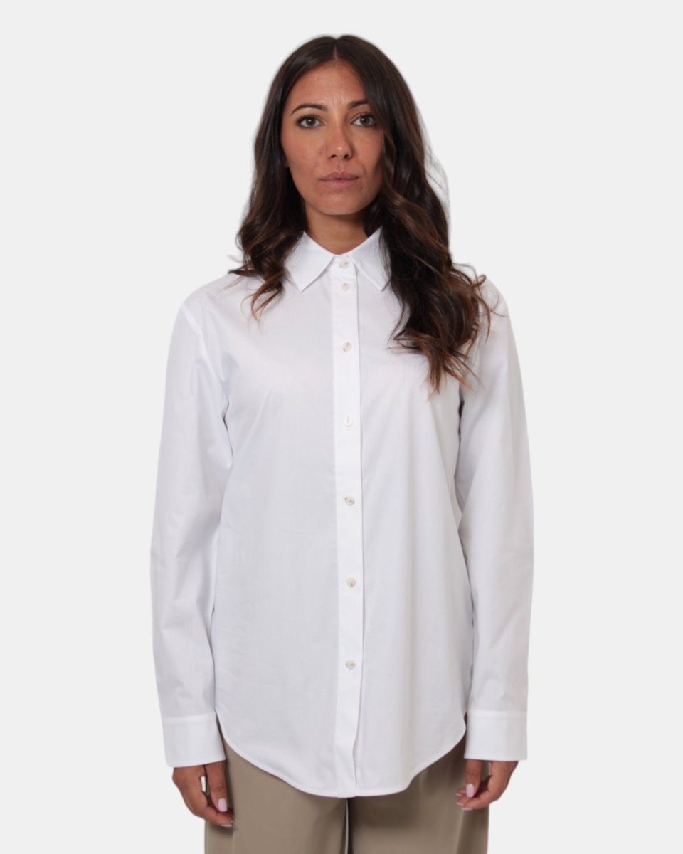 CAMICIA MAX MARA LEISURE MOD. ANTILLE 001 BIANCO - 10Decimi