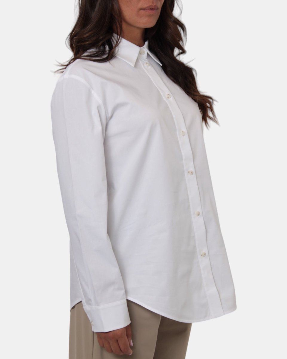 CAMICIA MAX MARA LEISURE MOD. ANTILLE 001 BIANCO - 10Decimi