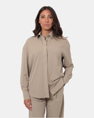 CAMICIA MAX MARA LEISURE MOD. URBANO - 001 TORTORA - 10Decimi