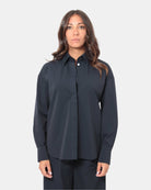 CAMICIA MAX MARA LEISURE MOD. URBANO - 004 BLU - 10Decimi