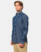 CAMICIA SEBAGO MOD. MERCER - H13 BLUE DK DENIM - 10Decimi