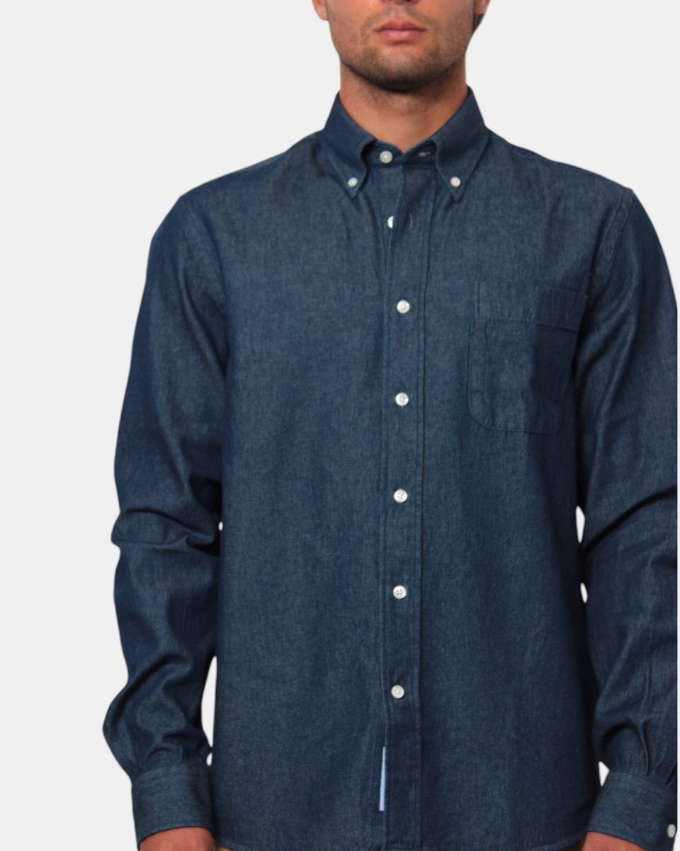 CAMICIA SEBAGO MOD. MERCER - H13 BLUE DK DENIM - 10Decimi