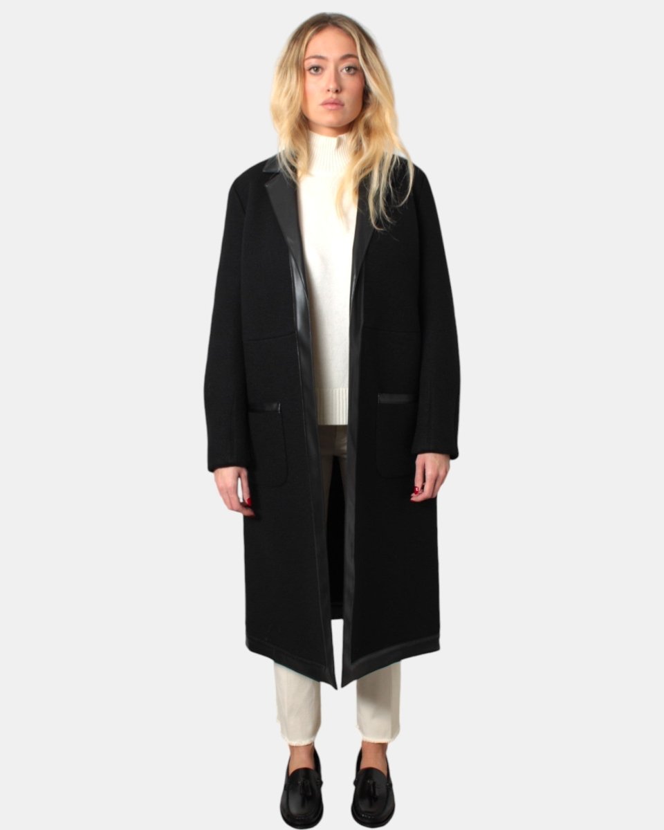 CAPPOTTO MAX MARA LEISURE MOD. LOTUS - 002 NERO - 10Decimi