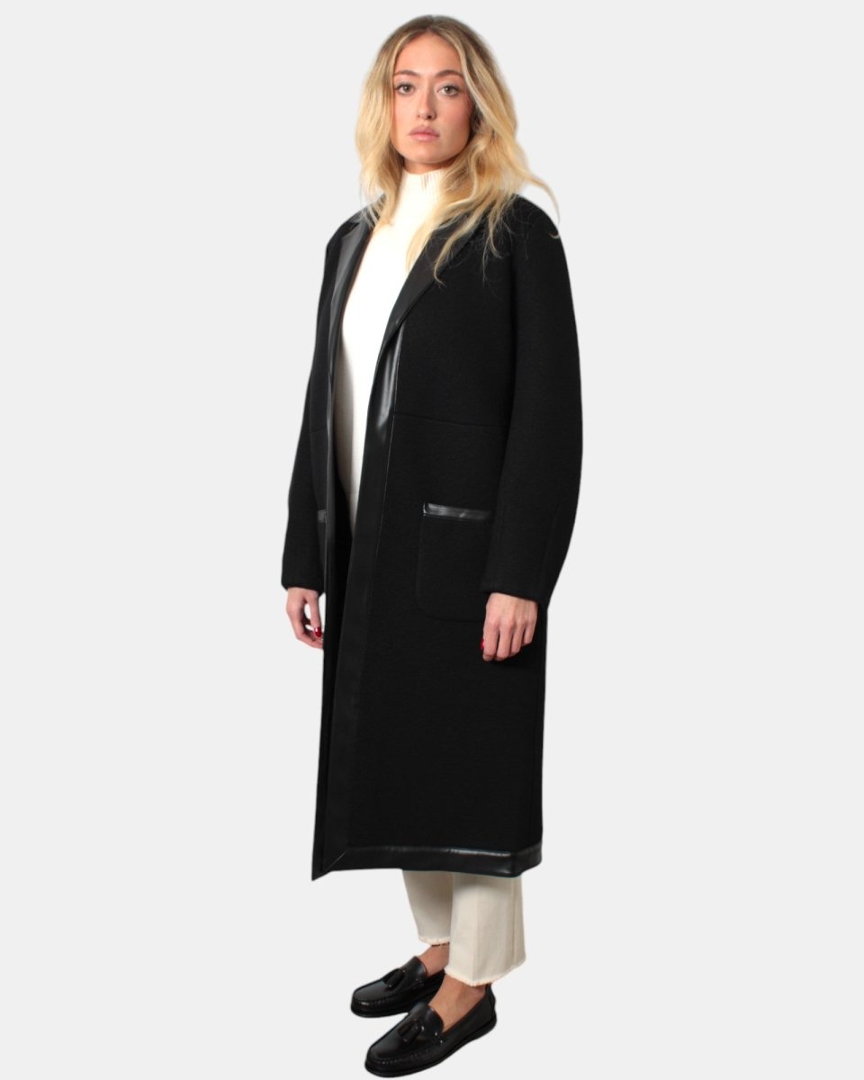 CAPPOTTO MAX MARA LEISURE MOD. LOTUS - 002 NERO - 10Decimi