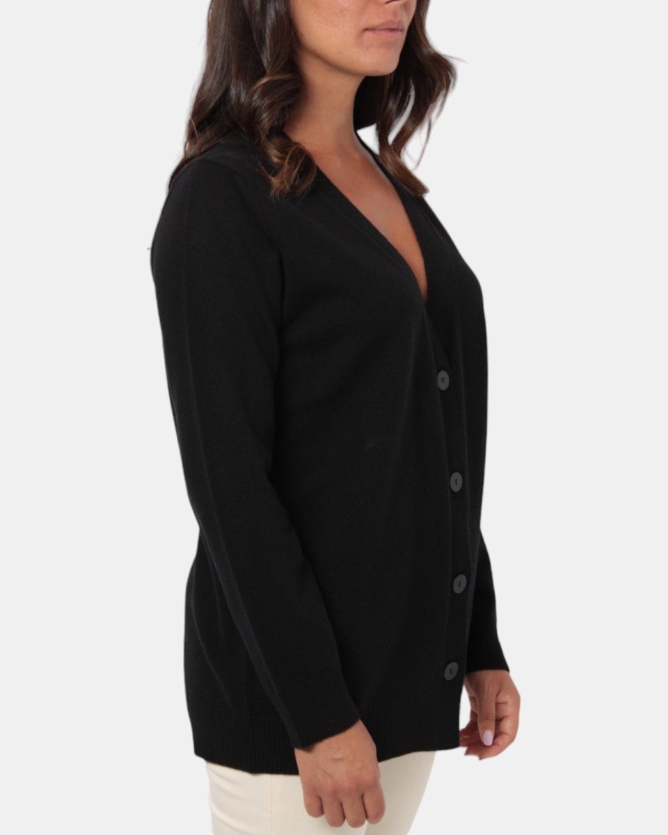 CARDIGAN KANGRA - 00002 NERO - 10Decimi