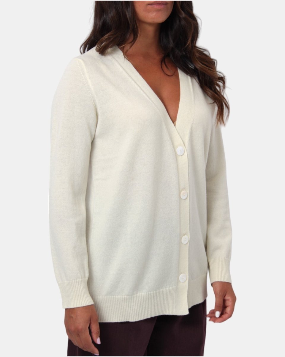 CARDIGAN KANGRA - 00161 LATTE - 10Decimi