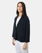 CIRCOLO 1901 - Blazer Monopetto Blu Navy - 10Decimi