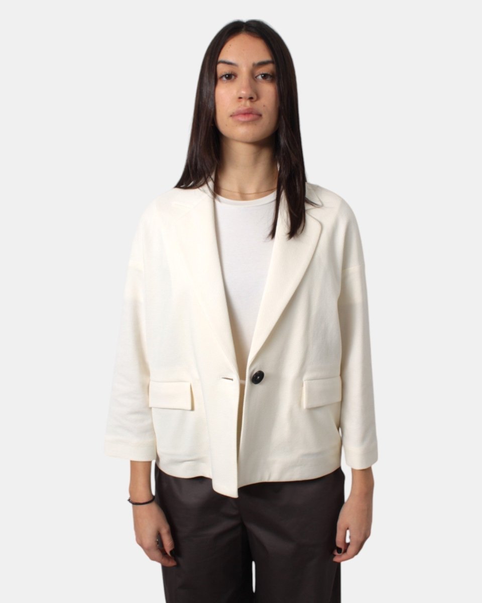 CIRCOLO 1901 - Blazer Monopetto Latte - 10Decimi