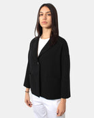 CIRCOLO 1901 - Blazer Monopetto Nero - 10Decimi