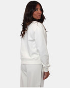 FELPA A GIROCOLLO MAX MARA LEISURE MOD. MINCIO - 001 BIANCO - 10Decimi