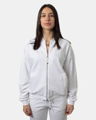 FELPA CON ZIP MAX MARA LEISURE MOD. DODO - 001 BIANCO OTTICO - 10Decimi