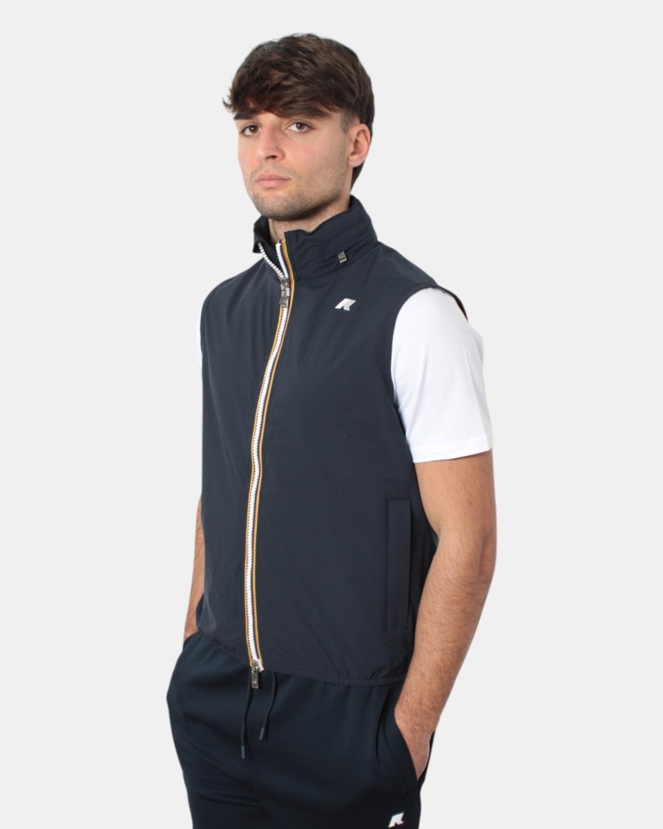 GILET K WAY MOD. VALEN STRETCH DOT - K89 BLUE DEPTH - 10Decimi