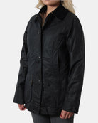 GIUBBOTTO BARBOUR MOD. BEADNELL WAX - NAVY - 10Decimi