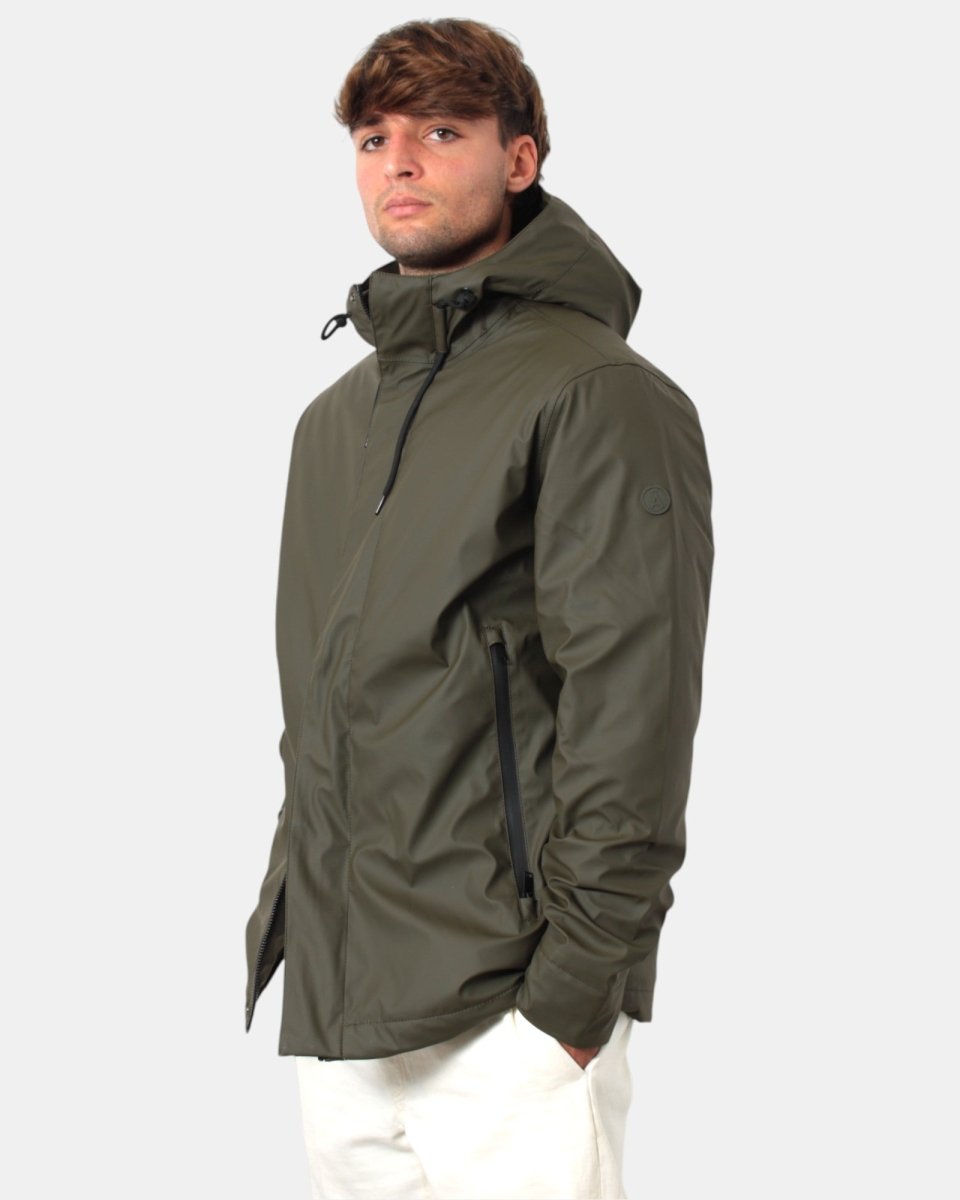 GIUBBOTTO TANTÄ RAINWEAR - KHAKI - 10Decimi