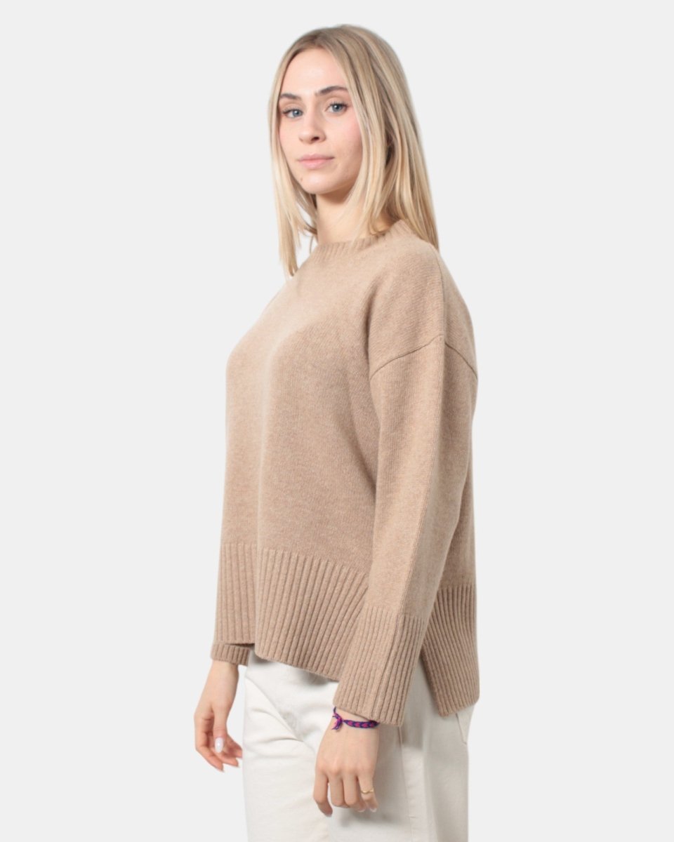 HEKLA & CO - Maglie A Girocollo Cappuccino - 10Decimi