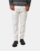 JEANS NINE IN THE MORNING CINQUE TASCHE ROCK SKINNY - BIANCO - 10Decimi