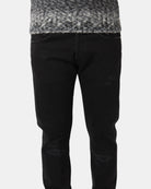 JEANS NINE IN THE MORNING CINQUE TASCHE ROCK SKINNY - NERO - 10Decimi