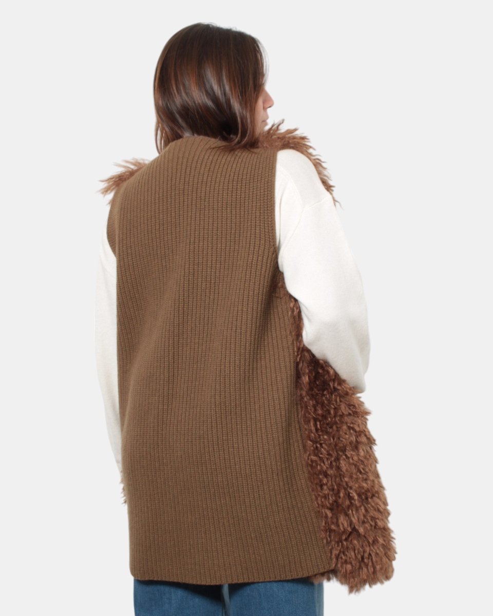 JUCCA - Gilet Marrone - 10Decimi