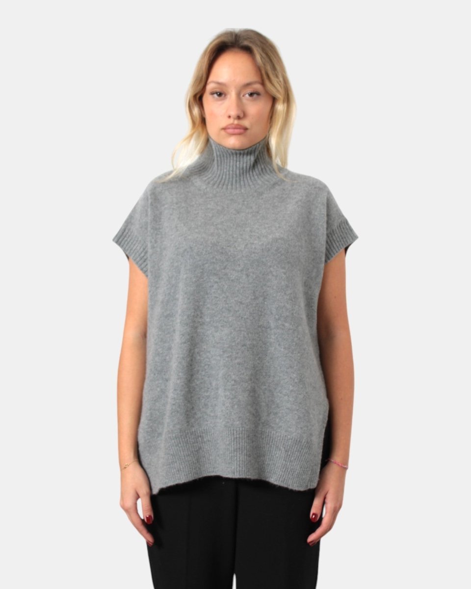 MAGLIA A DOLCEVITA ROBERTO COLLINA - GRIGIO - 10Decimi