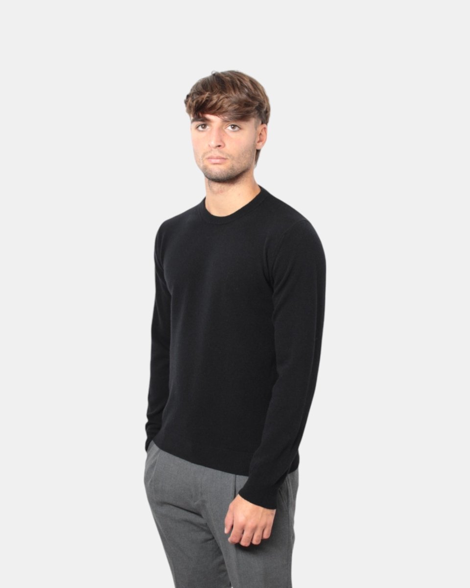 MAGLIA A GIROCOLLO BELLWOOD - 000016 NERO - 10Decimi