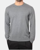 MAGLIA A GIROCOLLO BELLWOOD - 000072 GRIGIO FLANELLA - 10Decimi