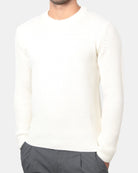 MAGLIA A GIROCOLLO BELLWOOD COSTA INGLESE - 000021 LATTE - 10Decimi