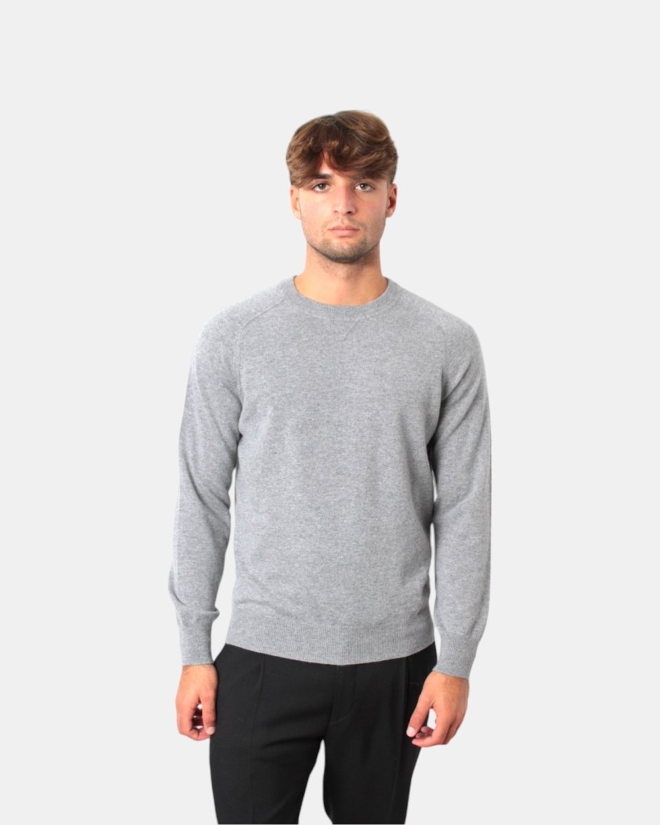 MAGLIA A GIROCOLLO KANGRA - 00012 GRIGIO - 10Decimi