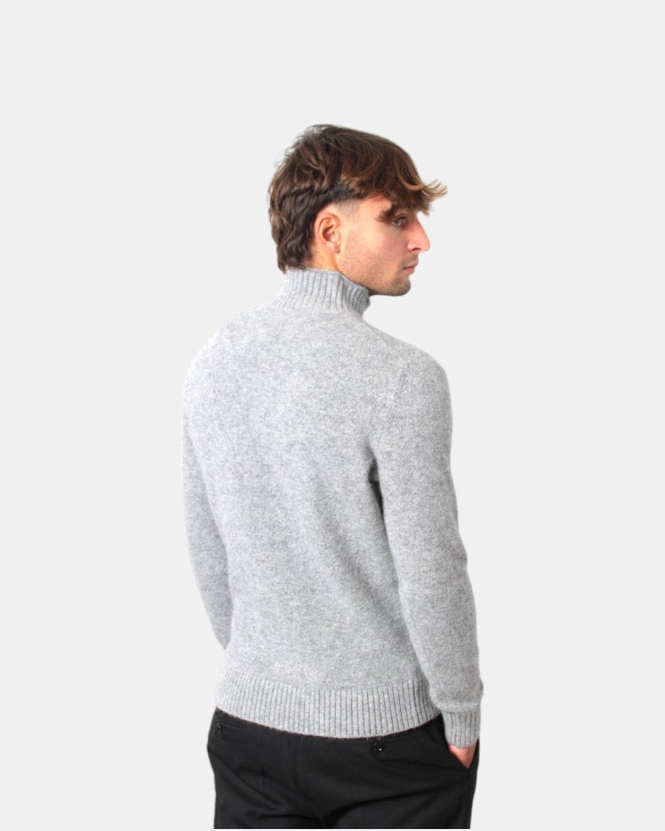 MAGLIA A GIROCOLLO KANGRA - 00029 GRIGIO - 10Decimi