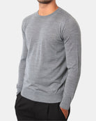 MAGLIA A GIROCOLLO KANGRA - 00217 GRIGIO - 10Decimi