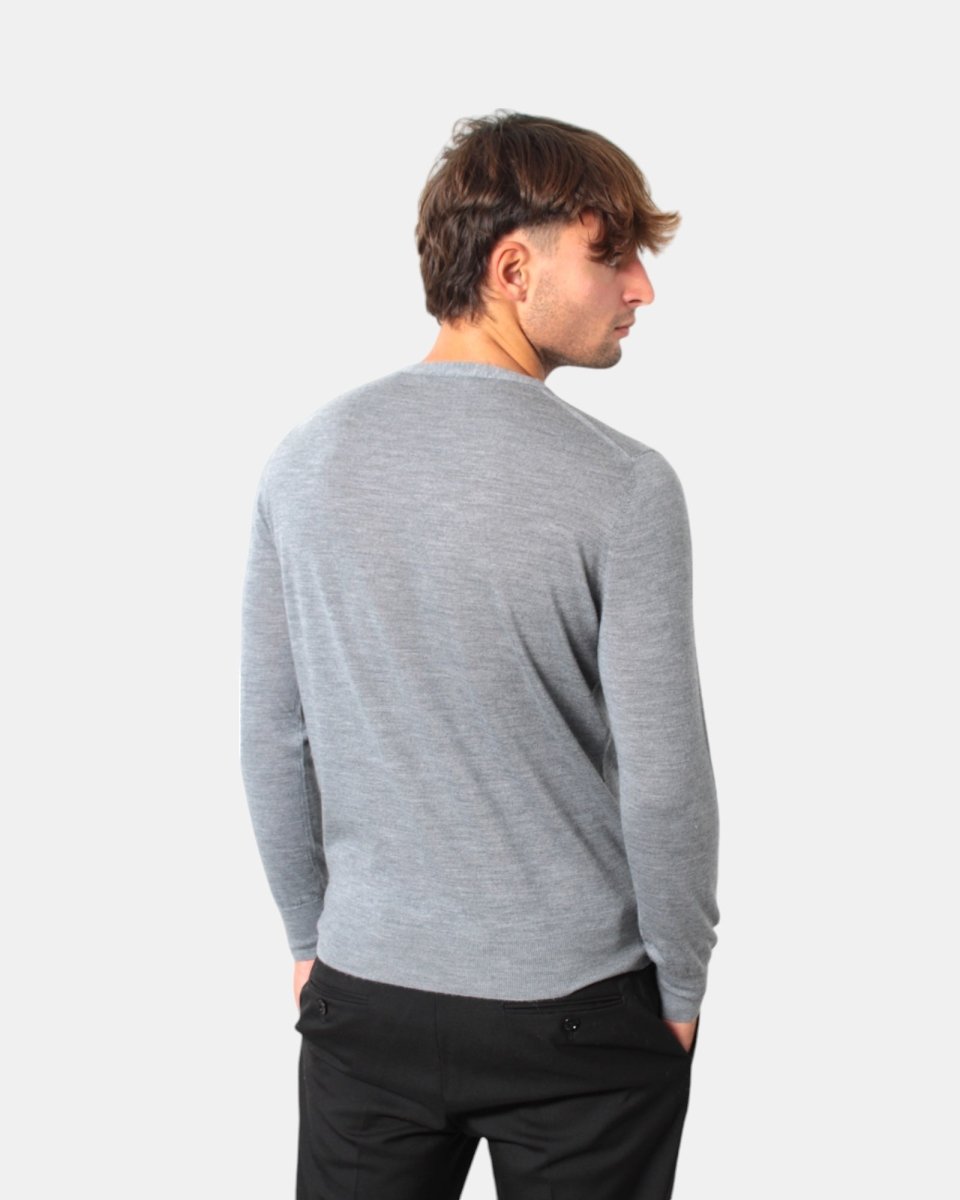 MAGLIA A GIROCOLLO KANGRA - 00217 GRIGIO - 10Decimi