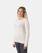 MAGLIA A GIROCOLLO MC2 SAINT BARTH - BLEND WS TRICOT 10 OFF WHITE - 10Decimi